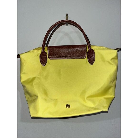 Longchamp Small Tote Mini Le Pliage Yellow - Picture 4 of 6